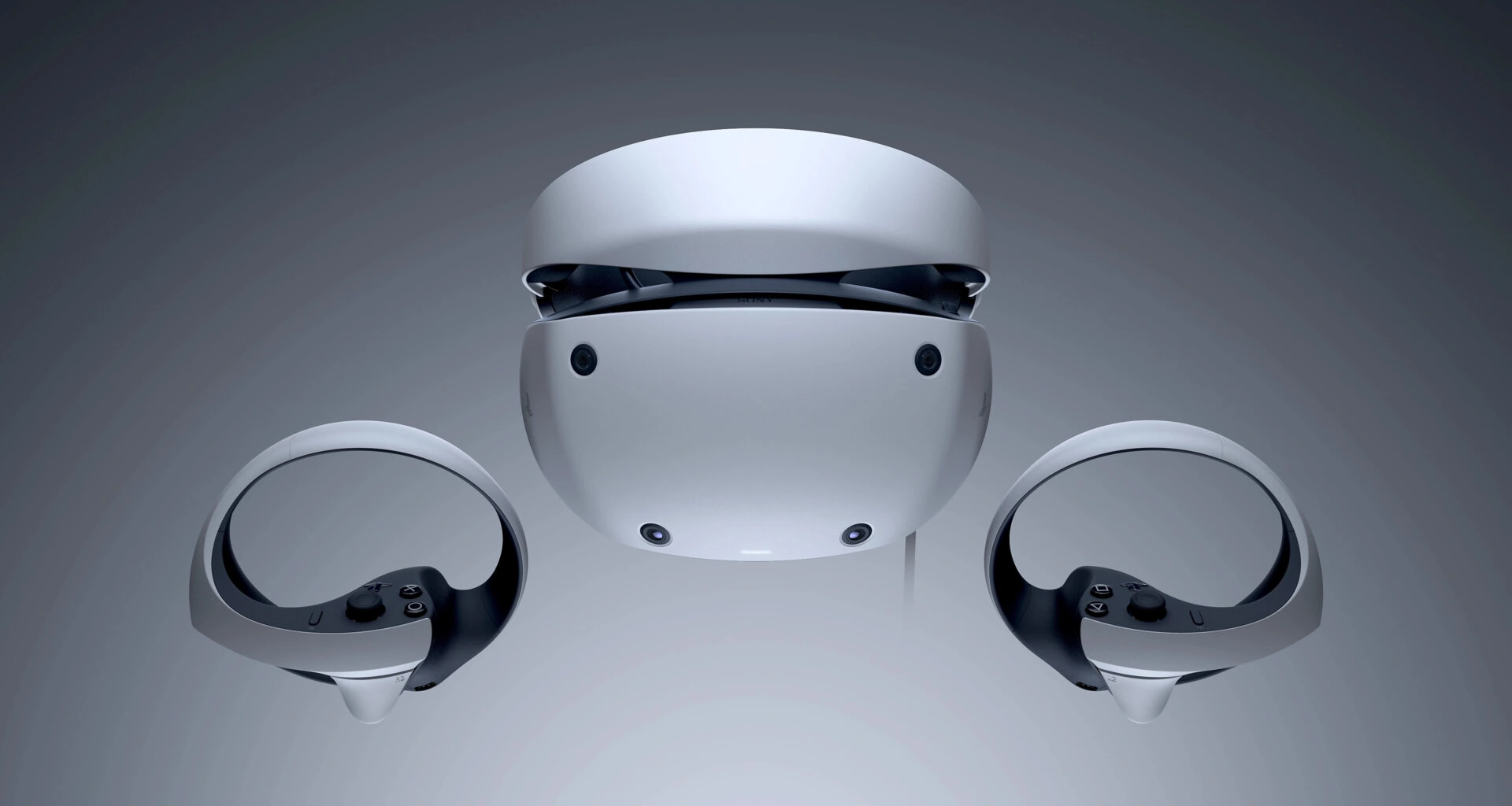 Imagem do lançamento da Sony, o PS VR2