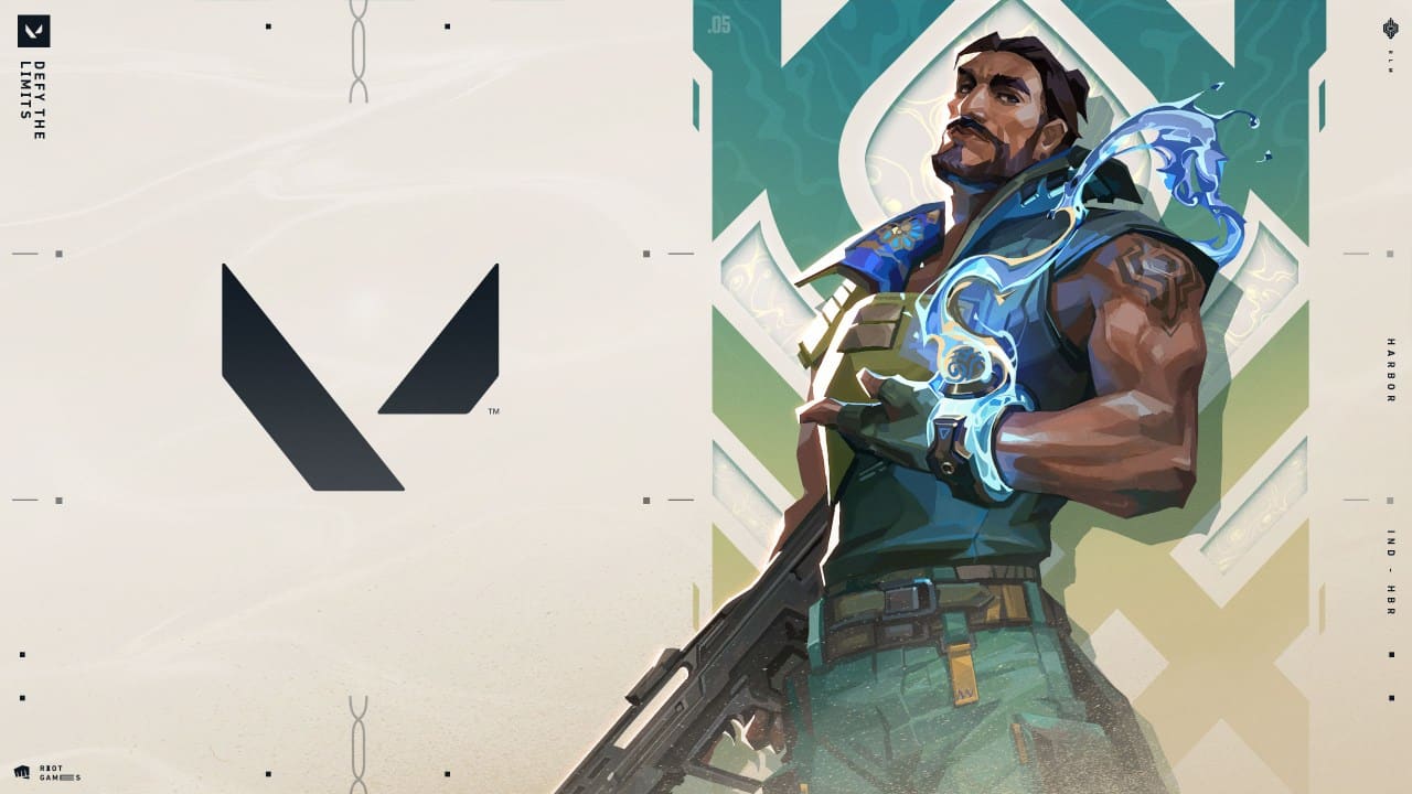 Banner de divulgação do novo personagem de Valorant