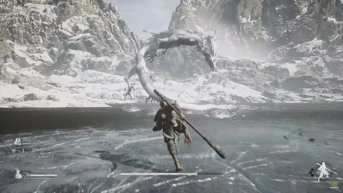 Imagem reprodução de um jogo muito esperado para 2023 mas que sofreu adiamento, Black Myth: Wukong