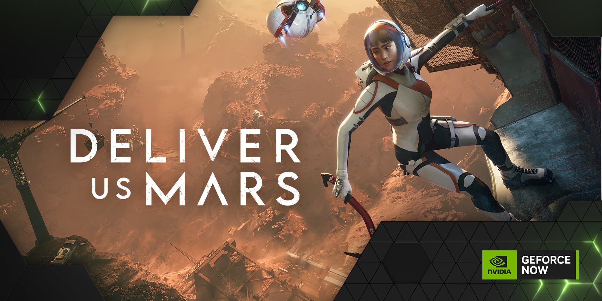 Banner de divulgação da chegada do serviço RTX para Deliver Us Mars
