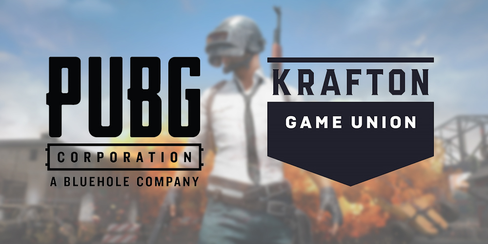 Banner de divulgação da junção de PUBG Organization e Krafton