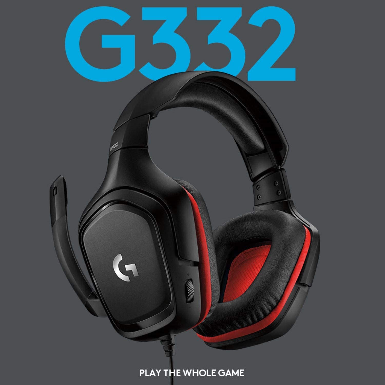 Imagem mostrando o design do Headset Gamer Logitech G322