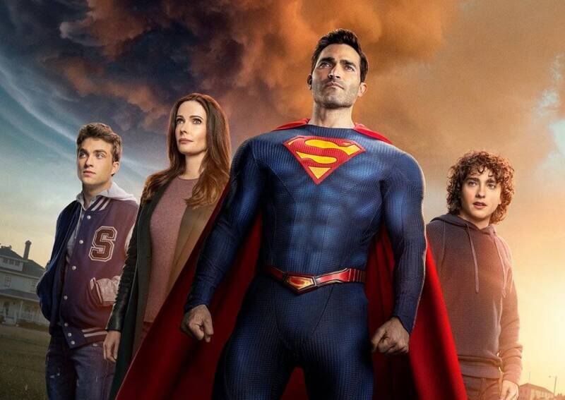 Banner de divulgação da série Superman & Lois