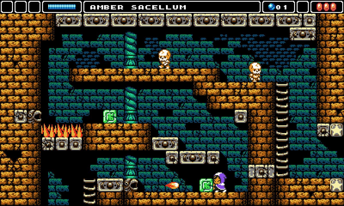 Imagem de gameplay de Alwa's Awakening