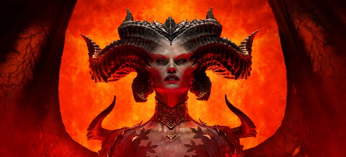 Banner de divulgação do novo jogo da Blizzard, Diablo 4