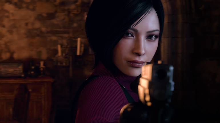 Imagem de Ada Wong em Resident Evil 4 Remake