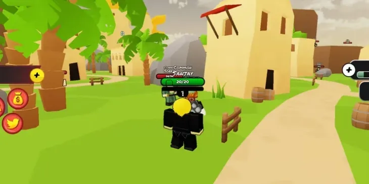 Banner de divulgação do jogo Anime Squad Simulator no Roblox