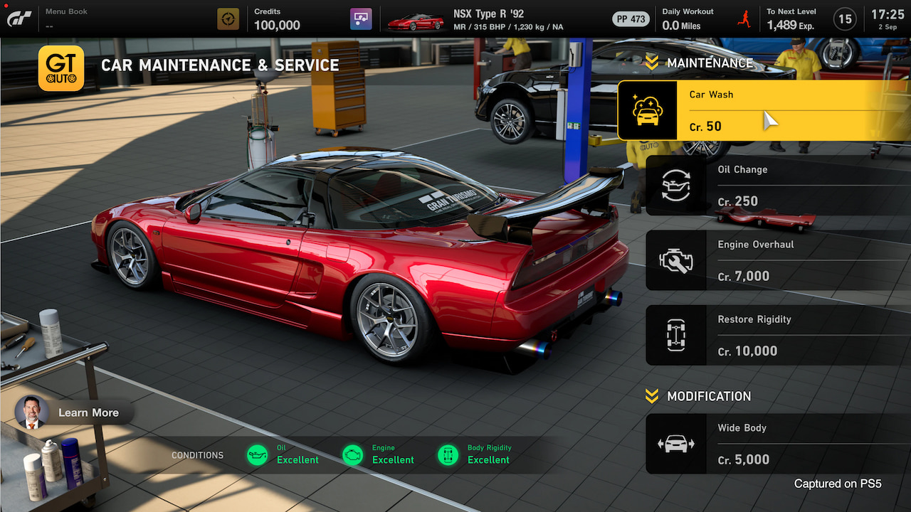 Imagem retirada de dentro do jogo Gran Turismo 7