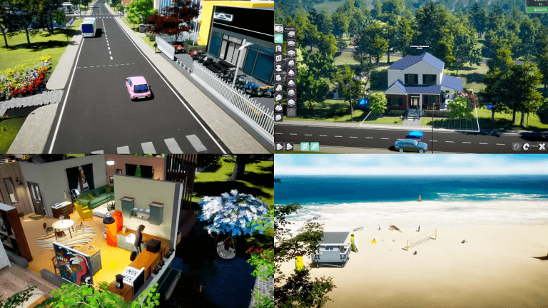 Várias capturas de gameplay do jogo Life By You
