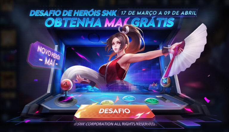 Mai, heroína em Honor of Kings com SNK