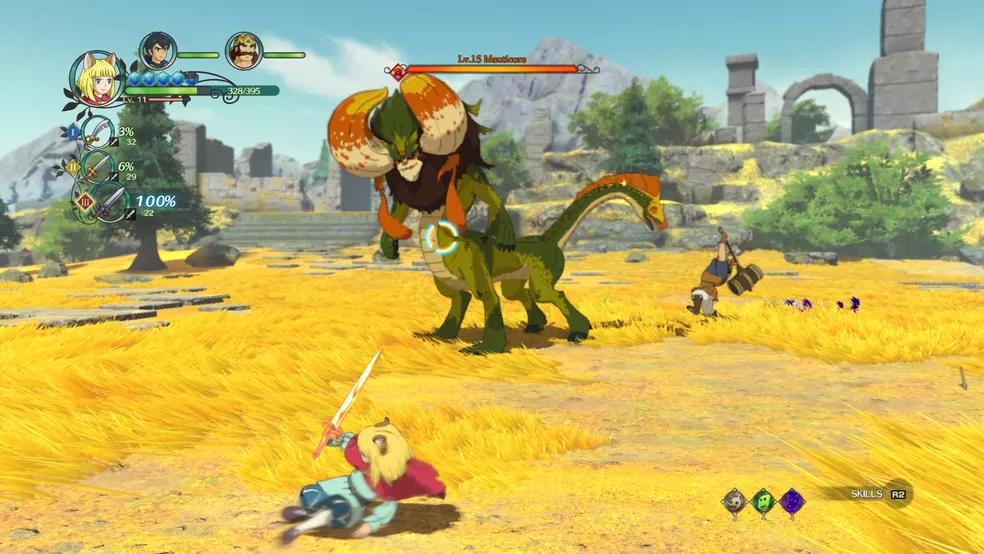 Imagem do novo jogo na Xbox Game Pass Ni no Kuni 2: Revenant Kingdom