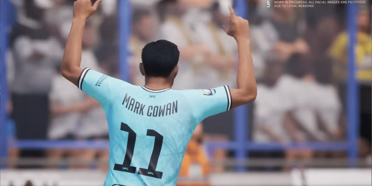 Imagem capturada de gameplay do jogo UFL