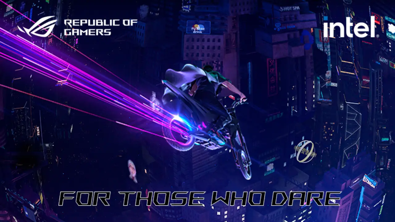 Banner de divulgação dio convite para o evento de lançamento da ASUS ROG no Brasil