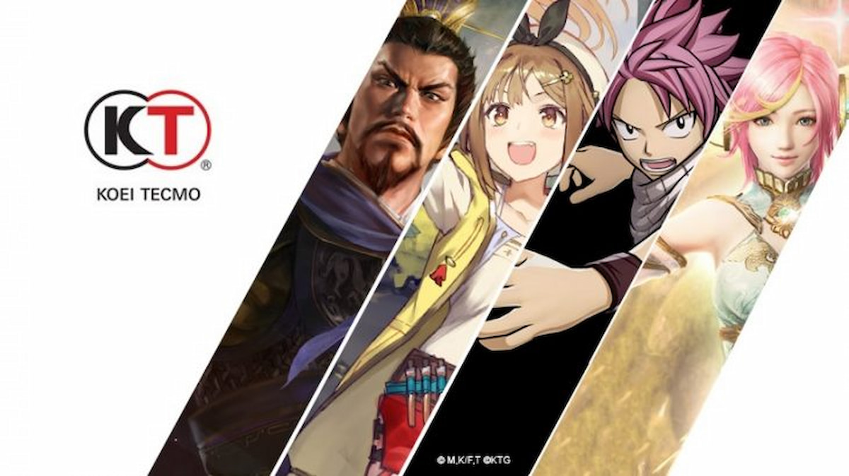 Banner da empresa Koei Tecmo