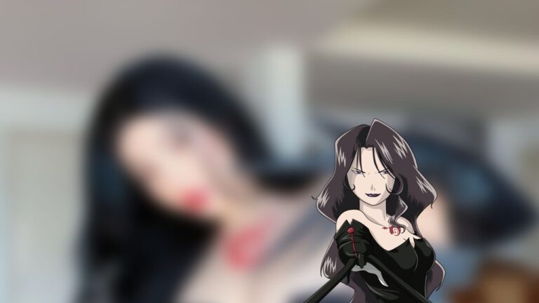 Banner mostrando a personagem Luxúria de Fullmetal Alchemist
