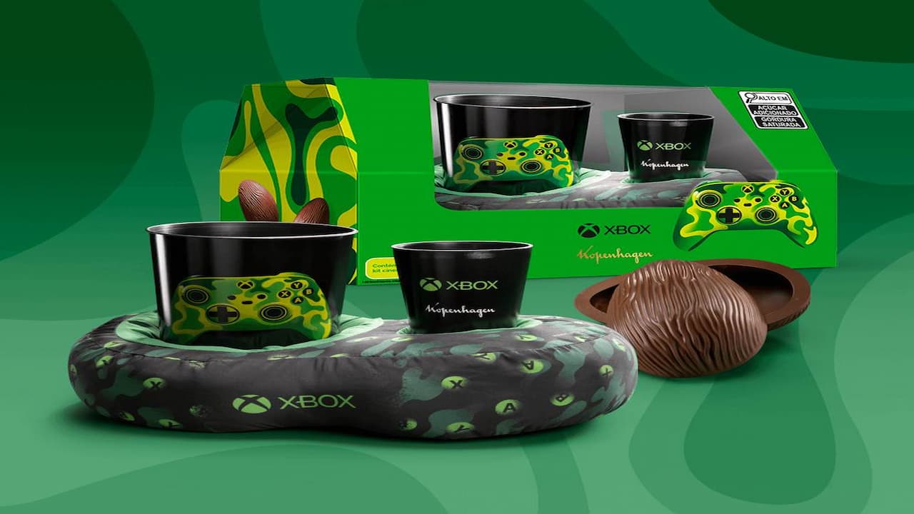 Banner de divulgação do ovo Xbox e Kopenhagen