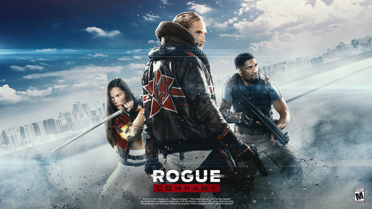Banner de divulgação do famoso jogo Rogue Company