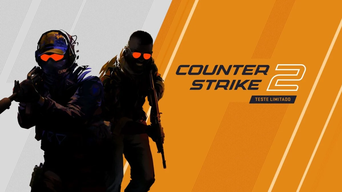 Banner de divulgação do CS 2 no ranking de jogos mais jogados de 2023