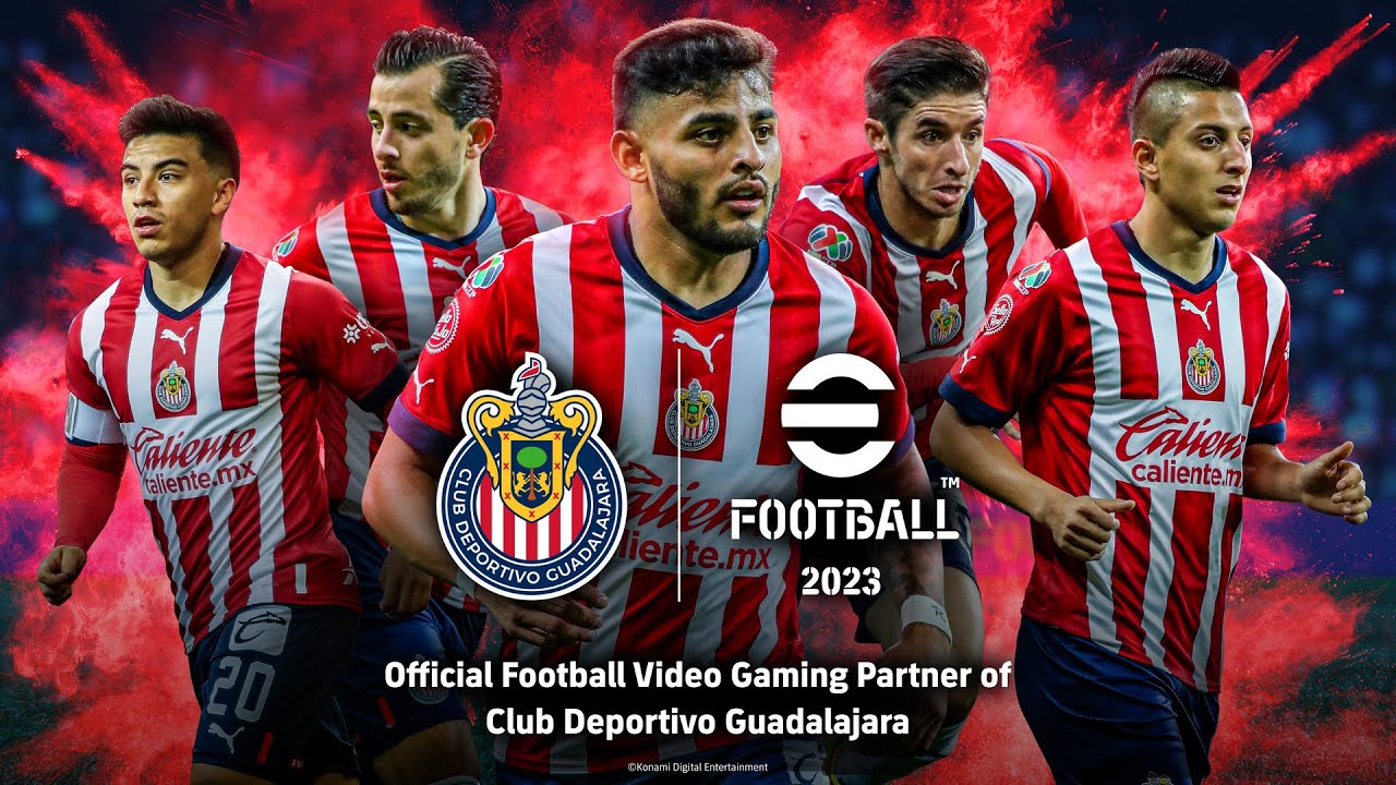 Banner de divulgação e-footbal da Konami
