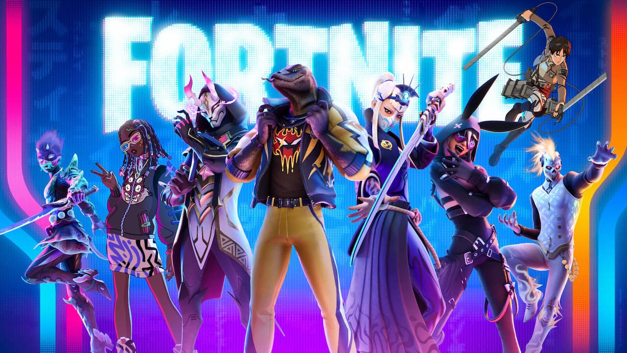 Banner de divulgação da nova temporada de Fortnite